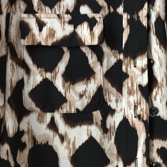 Investment Petites Olivia Blouse Shirt Ikat PS - Picture 3 of 6